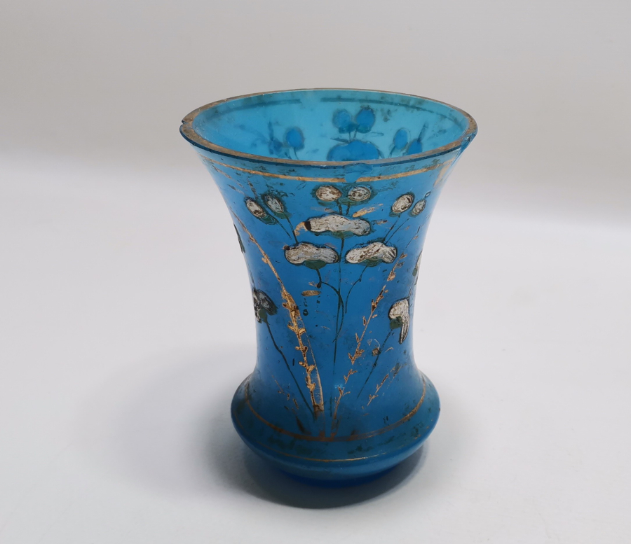 OSMANLI DÖNEMİ ALTIN VARAKLI VE MİNE İŞÇİLİKLİ KAŞIKLIK