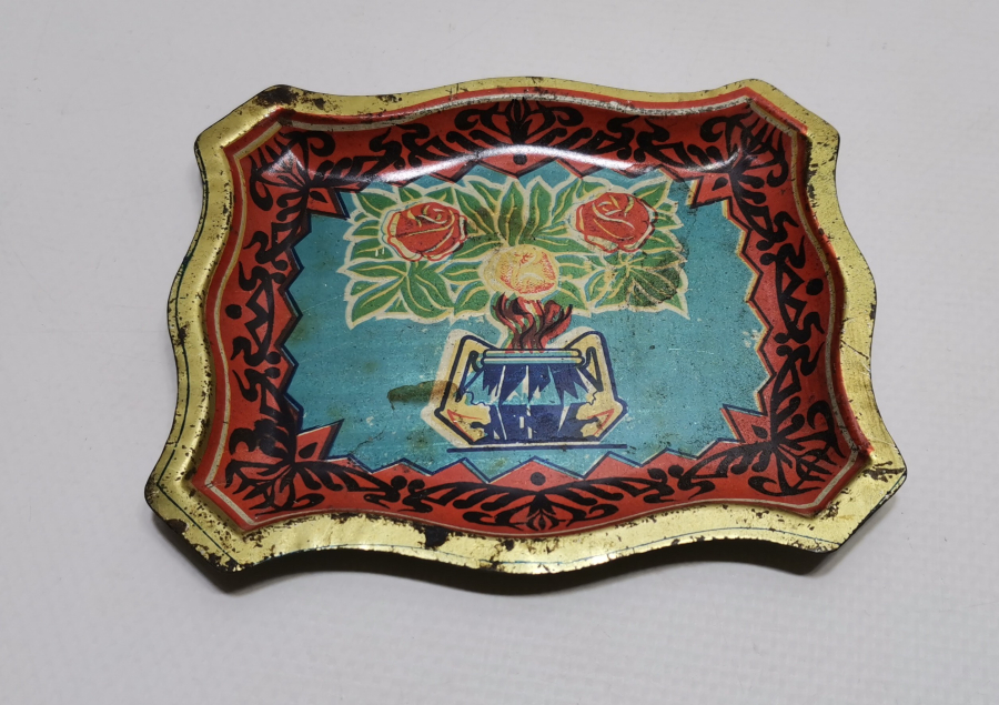 OSMANLI DÖNEMİ ÇOK NADİR KARTVİZİT TEPSİSİ