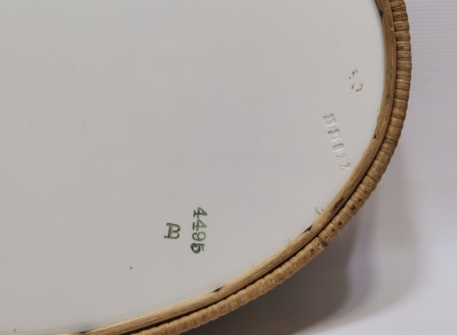 OSMANLI DÖNEMİ HURMA YAPRAKLARIYLA YAPILMIŞ ÇOK NADİR TAŞ TEPSİ