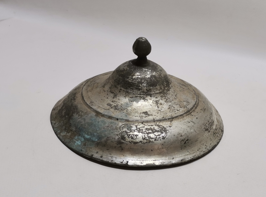 OSMANLI DÖNEMİ KETHUDA MEHMED AĞAYA AİT KAYMAK TABAĞI KAPAĞI