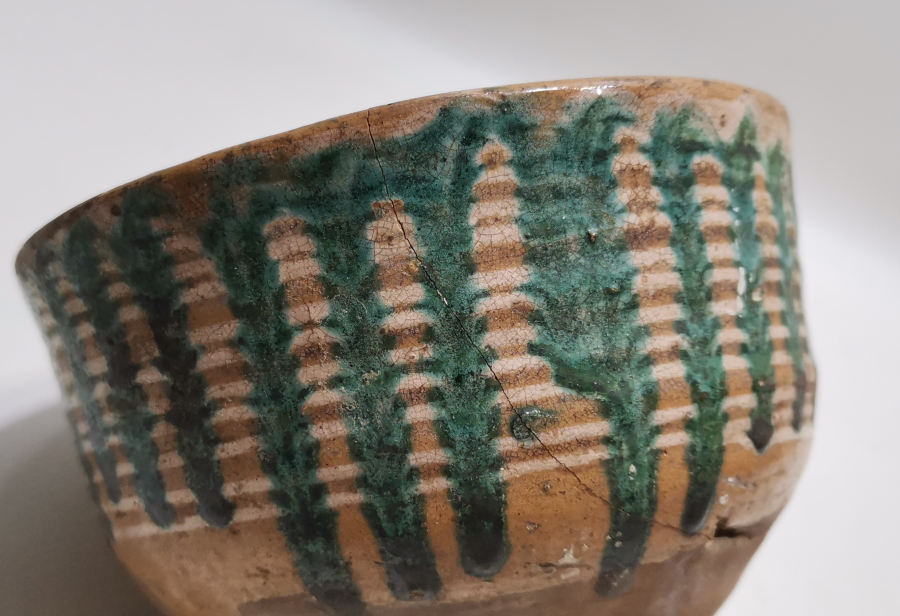 OSMANLI DÖNEMİ KINIK YOĞURT KASESİ