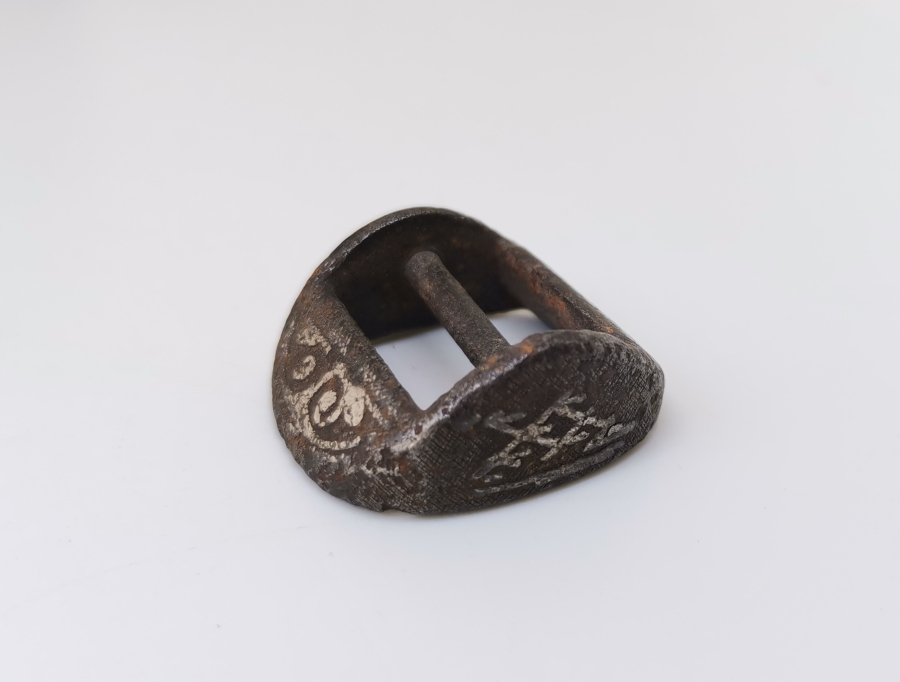 OSMANLI DÖNEMİ KOFGARİ İŞÇİLİKLİ ÇERKES KEMERİ TOKASI