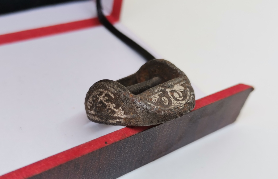 OSMANLI DÖNEMİ KOFGARİ İŞÇİLİKLİ ÇERKES KEMERİ TOKASI