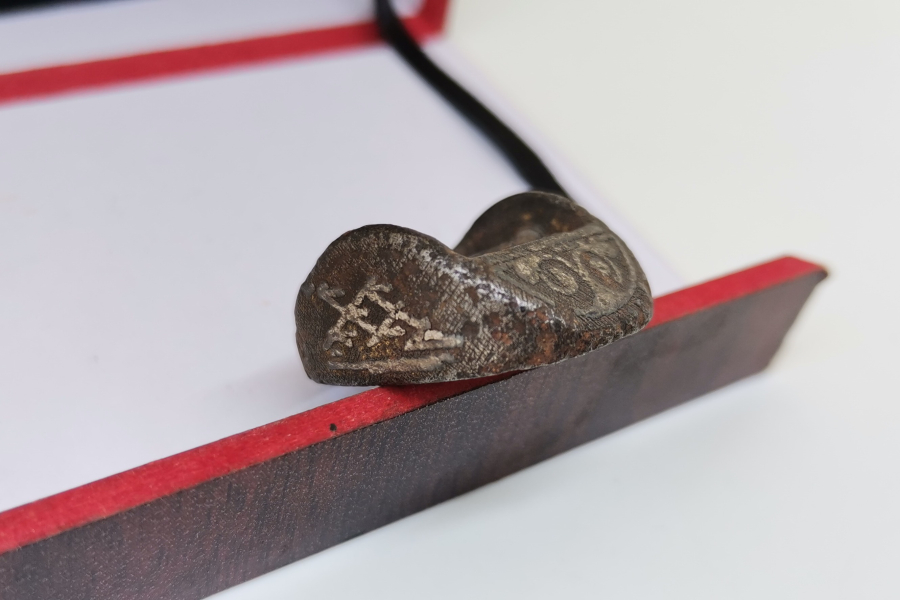 OSMANLI DÖNEMİ KOFGARİ İŞÇİLİKLİ ÇERKES KEMERİ TOKASI