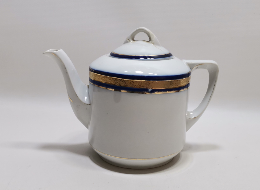 OSMANLI DÖNEMİ KUZNETSOV PORSELEN ÇAYDANLIK