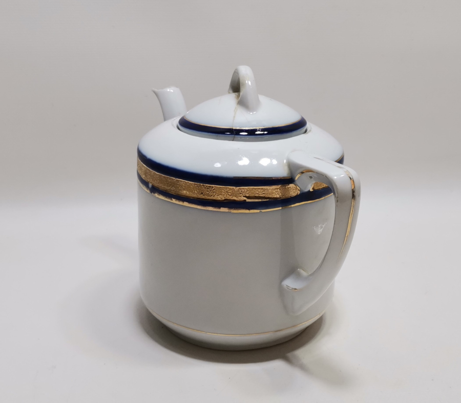 OSMANLI DÖNEMİ KUZNETSOV PORSELEN ÇAYDANLIK