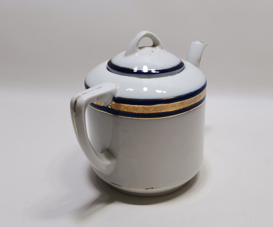 OSMANLI DÖNEMİ KUZNETSOV PORSELEN ÇAYDANLIK