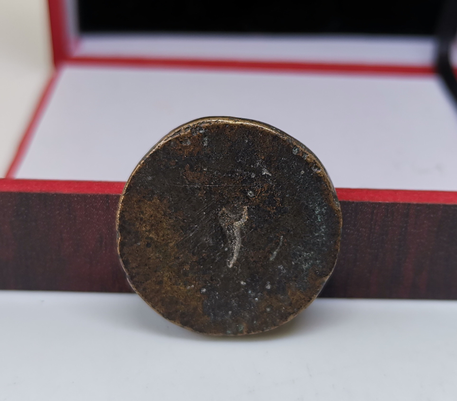 OSMANLI DÖNEMİ NADİR ARİF BEY YAZILI 2 KURUŞLUK HAMAL JETONU