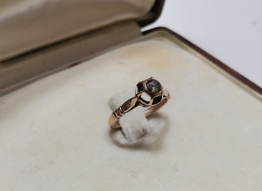 OSMANLI DÖNEMİ TEK TAŞ ELMAS YÜZÜK