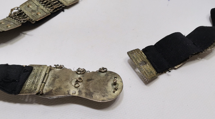 TAMAMI EL YAPIMI TRABZON İŞİ YOKLUK DÖNEMİ OSMANLI GELİN KEMERİ