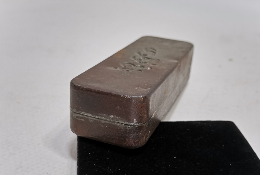 ÜZERİ OSMANLICA YAZILI ÇOK NADİR OSMANLI YAĞ KUTUSU