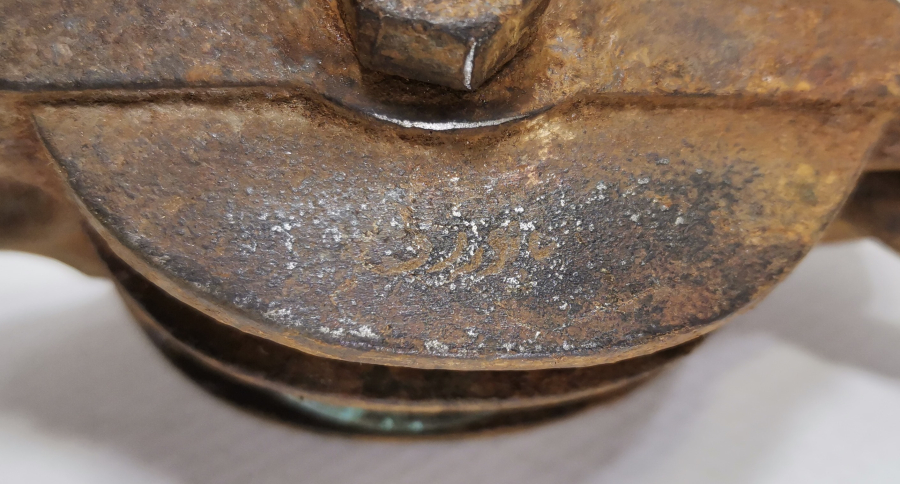 1. DÜNYA SAVAŞI DÖNEMİ 5. ORDU YA AŞT ÇOK NADİR TOP CALASKARI - TOP ASANSÖRÜ PARÇASI