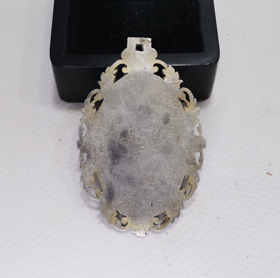 1948 YILI MİNE İŞÇİLİKLİ GÜMÜŞ MASON MADALYASI