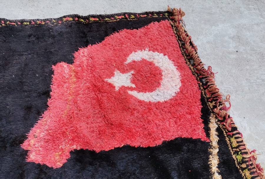 ANTİKA ATATÜRK GÖRSELLİ  DUVAR HALISI