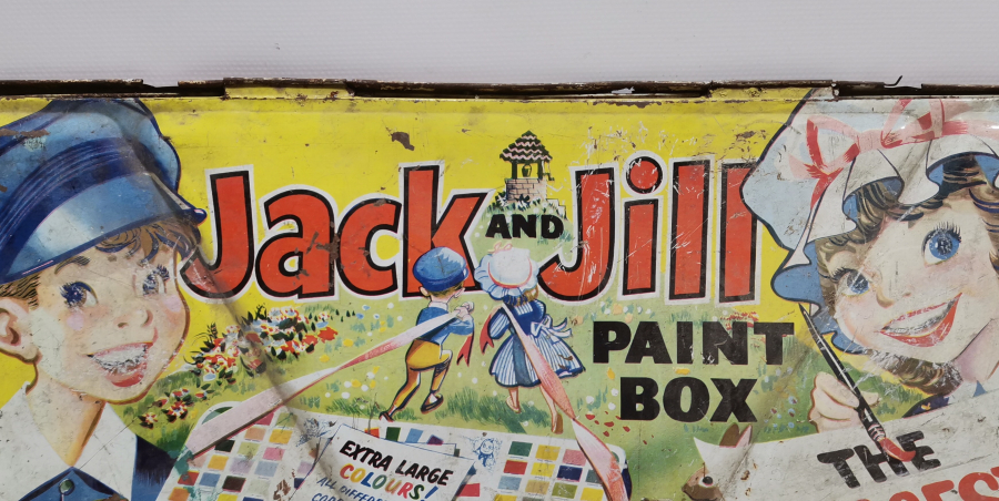 BÜYÜK BOY ANTİKA BOYA ÇANTASI