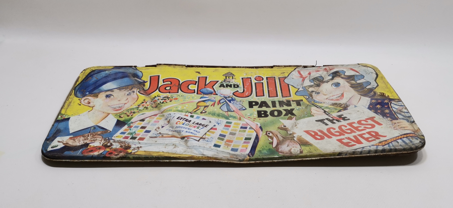 BÜYÜK BOY ANTİKA BOYA ÇANTASI