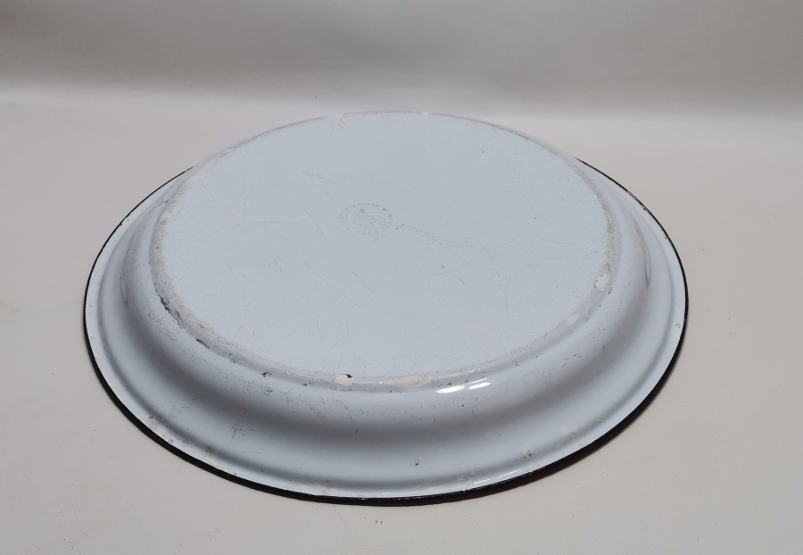 BÜYÜK BOY ANTİKA EMAYE TABAK