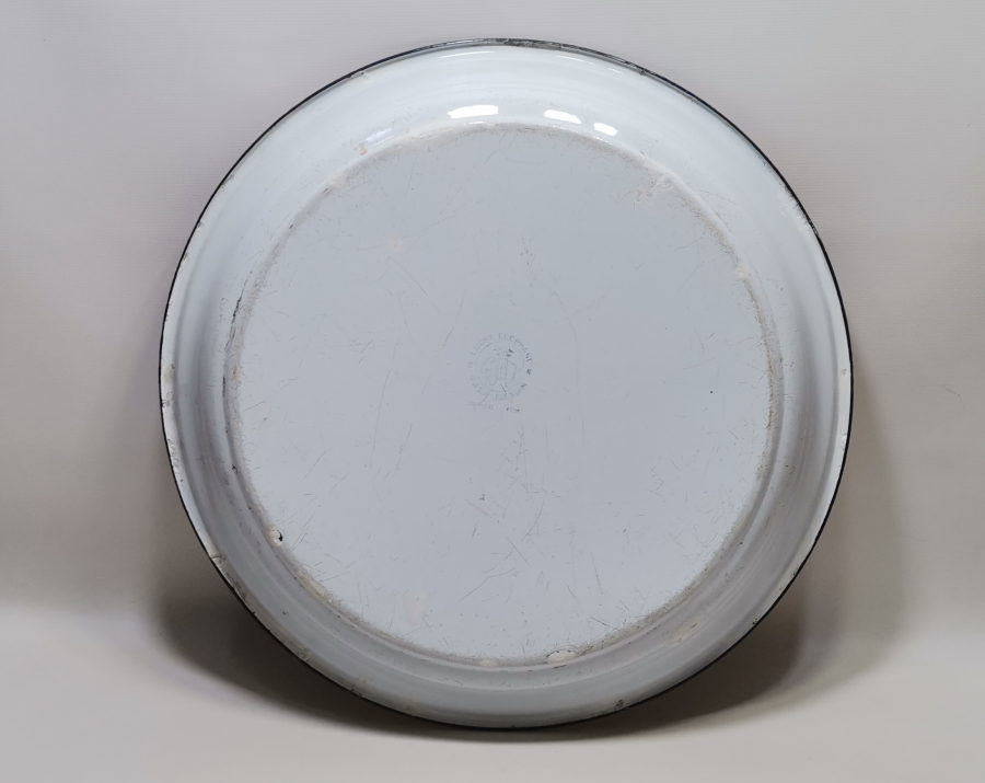 BÜYÜK BOY ANTİKA EMAYE TABAK