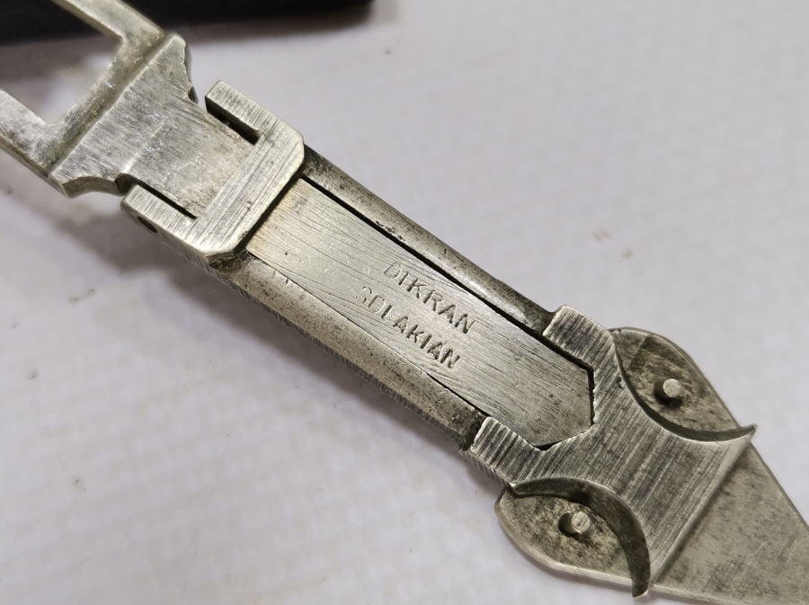 DİKRAN SOLAKYAN USTA YAPIMI NADİR KUYUMCU TERAZİSİ