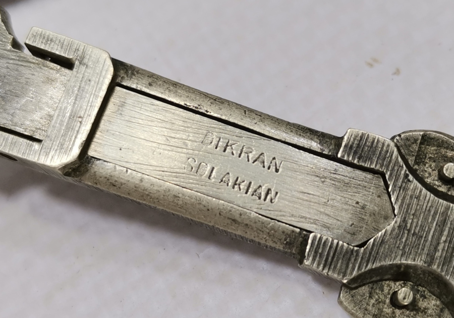 DİKRAN SOLAKYAN USTA YAPIMI NADİR KUYUMCU TERAZİSİ