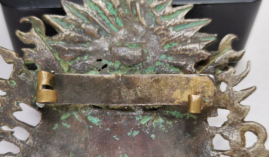 OSMANLI DEVLET ARMASI FORMUNDA YAPILMIŞ ÇOK NADİR OSMANLI ASKERİ ROZET