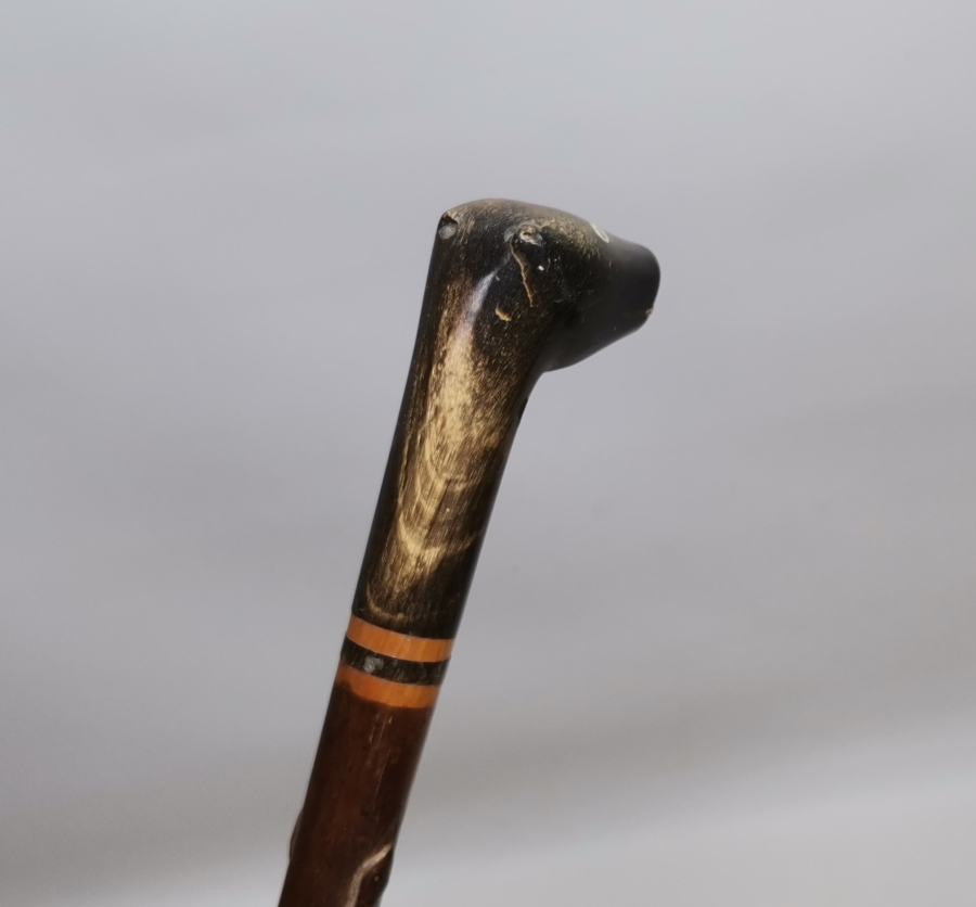 OSMANLI DÖNEMİ AT BAŞLI BOYNUZDAN MAMUL ADİLCEVAZ İŞİ ÇOK NADİR ÇERKES AT KAMÇISI