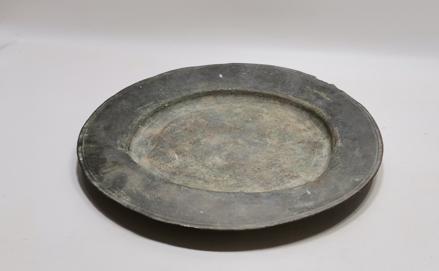 OSMANLI DÖNEMİ ERMENİCE YAZILI LENGER TABAK