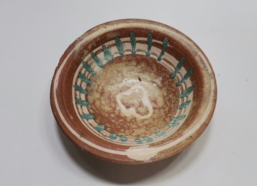 OSMANLI DÖNEMİ YÜKSEK KONDİSYONDA KINIK KASE