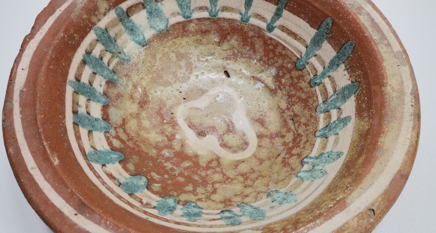 OSMANLI DÖNEMİ YÜKSEK KONDİSYONDA KINIK KASE