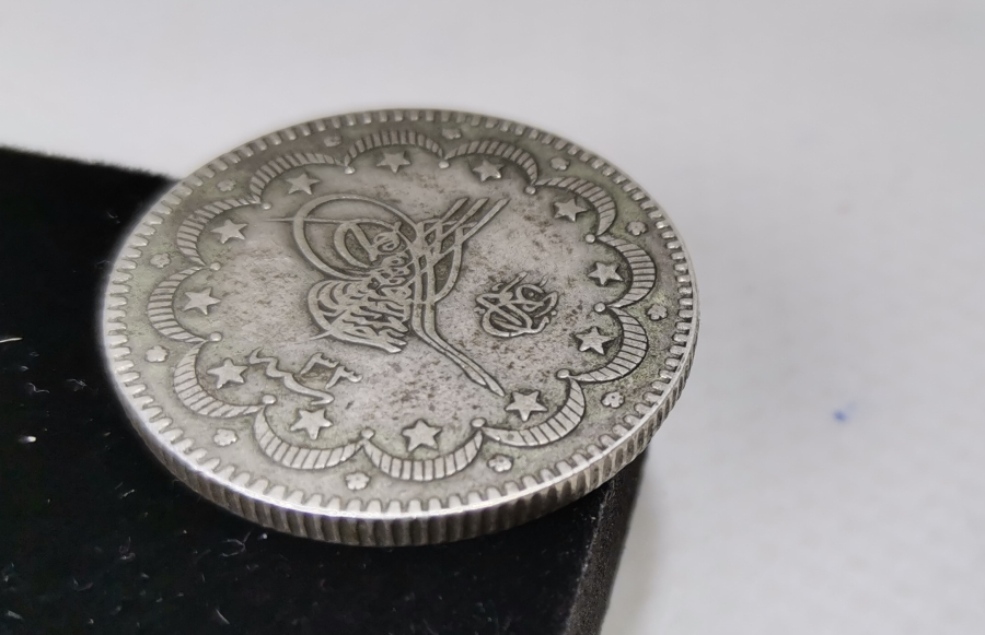 SULTAN ABDÜLHAMİD HAN DÖNEMİ GÜMÜŞ 10 KURUŞ