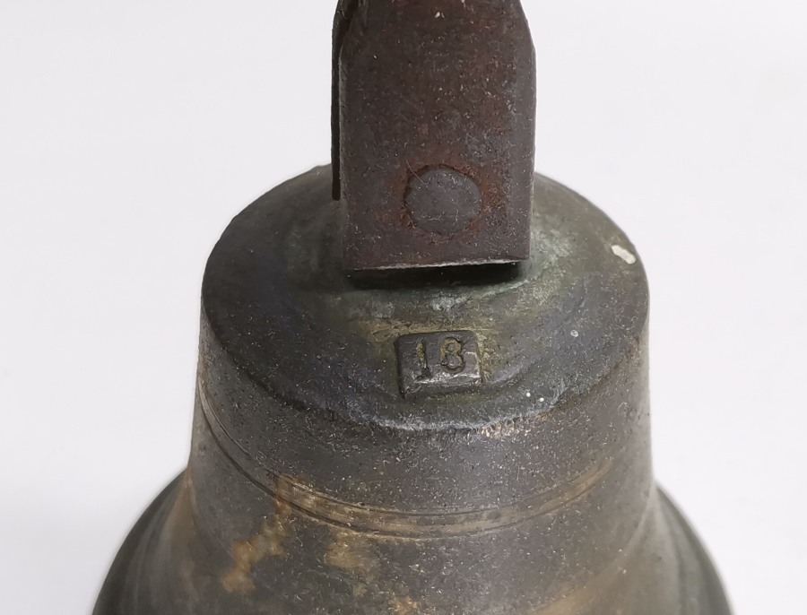 ÜZERİ OSMANLICA YAZILI ÇOK NADİR OKUL ÇANI