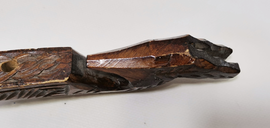 ANTİKA AHŞAP KOPUZ