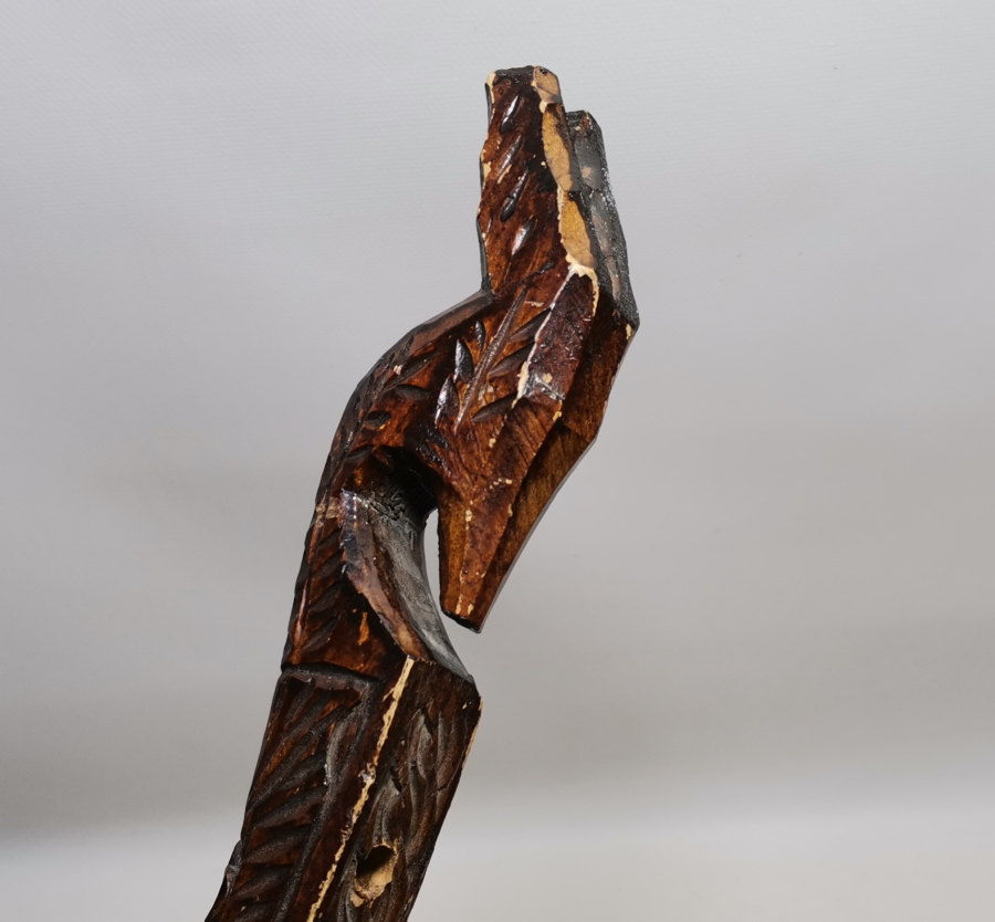 ANTİKA AHŞAP KOPUZ