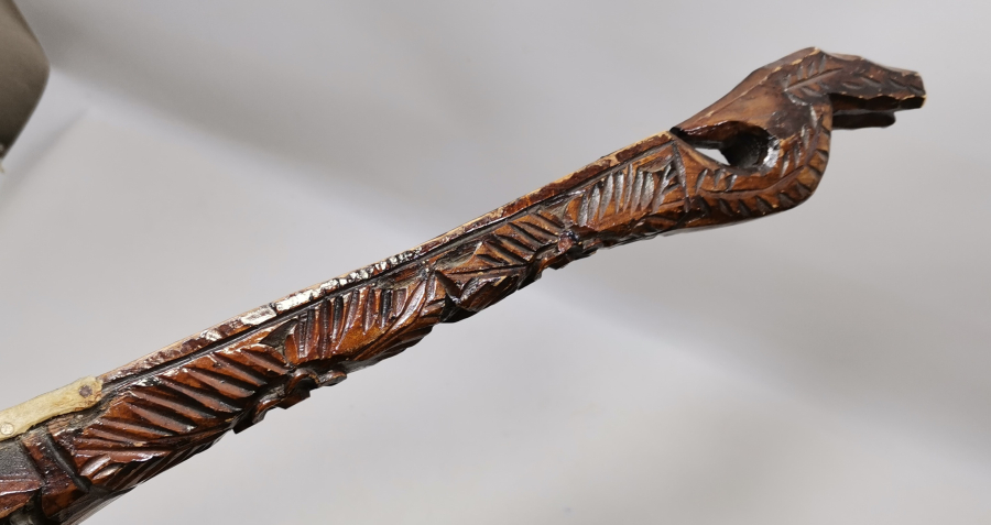 ANTİKA AHŞAP KOPUZ