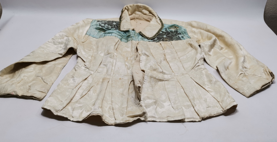 OSMANLI DÖNEMİ TAMAMI İPEK İŞLİ HEREKE GELİN CEPKENİ