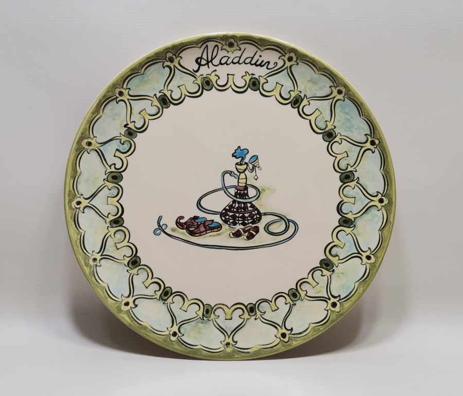 ÖZEL YAPIM KÜTAHYA İŞİ NARGİLE ALTLIĞI