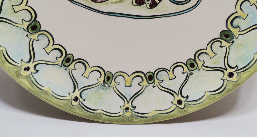 ÖZEL YAPIM KÜTAHYA İŞİ NARGİLE ALTLIĞI