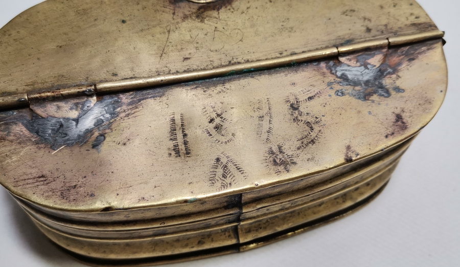 1895 TARİHLİ OSMANLI DÖNEMİ RUM İŞİ ÇOK NADİR KAHVECİ İŞİ KAHVE KUTUSU