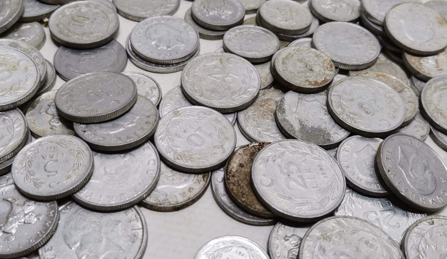 1980 LERDEN ANTİKA METAL PARA LOTU