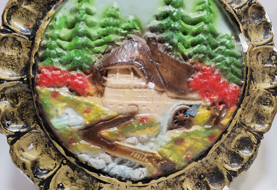 3 ADET ANTİKA DUVAR SÜSÜ