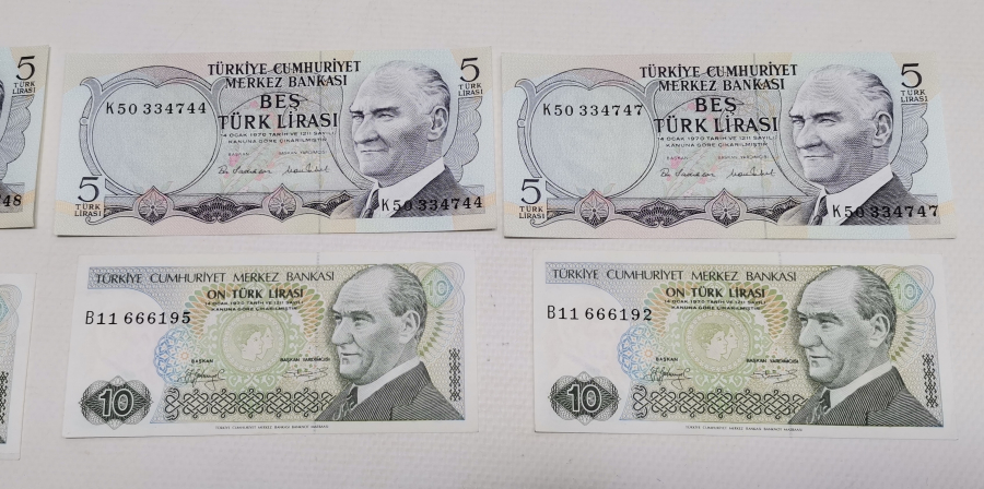 ANTİKA KAĞIT PARA LOTU