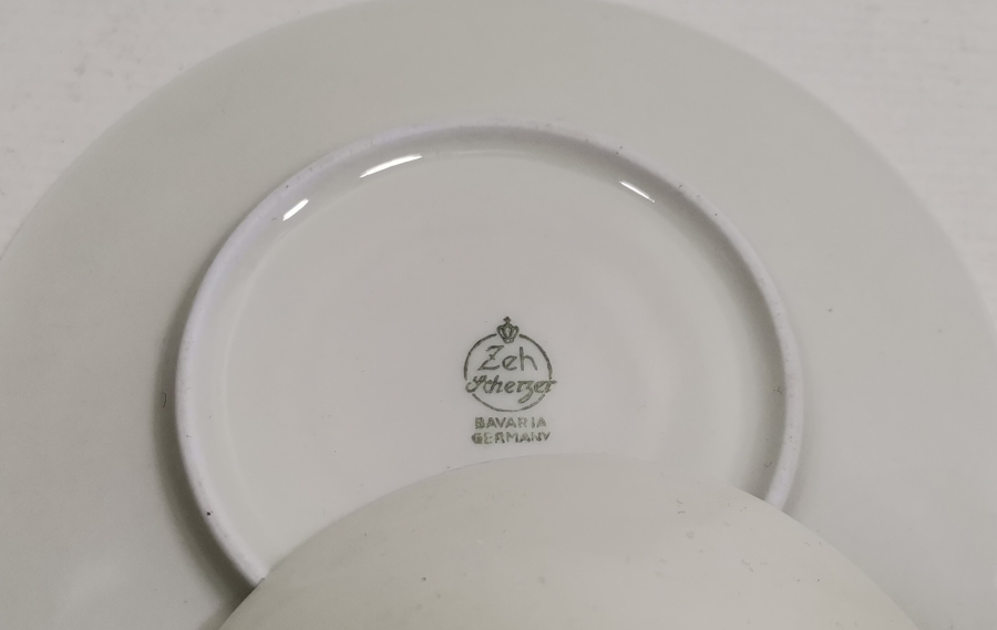 BAVARİA MARKA ANTİKA PORSELEN KAHVE FİNCANI