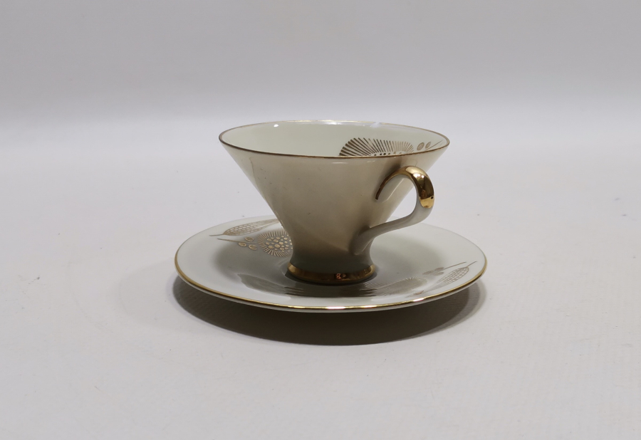 BAVARİA MARKA ANTİKA PORSELEN KAHVE FİNCANI