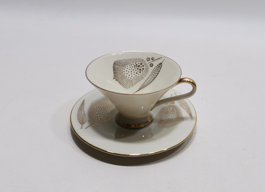 BAVARİA MARKA ANTİKA PORSELEN KAHVE FİNCANI