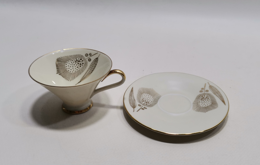 BAVARİA MARKA ANTİKA PORSELEN KAHVE FİNCANI