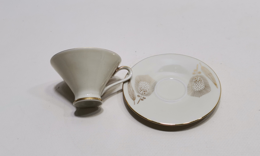 BAVARİA MARKA ANTİKA PORSELEN KAHVE FİNCANI