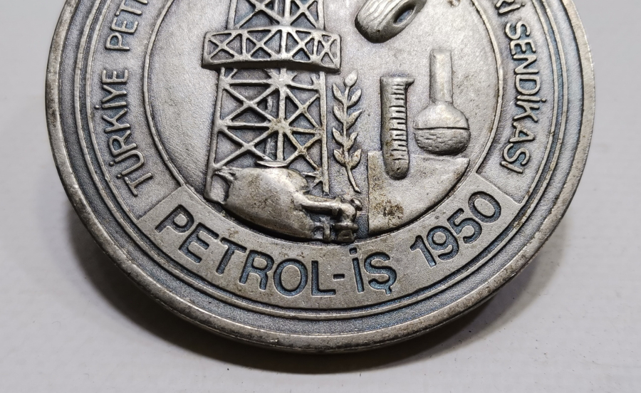 BÜYÜK BOY PETROL İŞ MADALYON