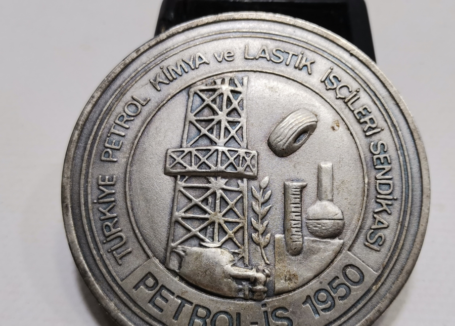 BÜYÜK BOY PETROL İŞ MADALYON