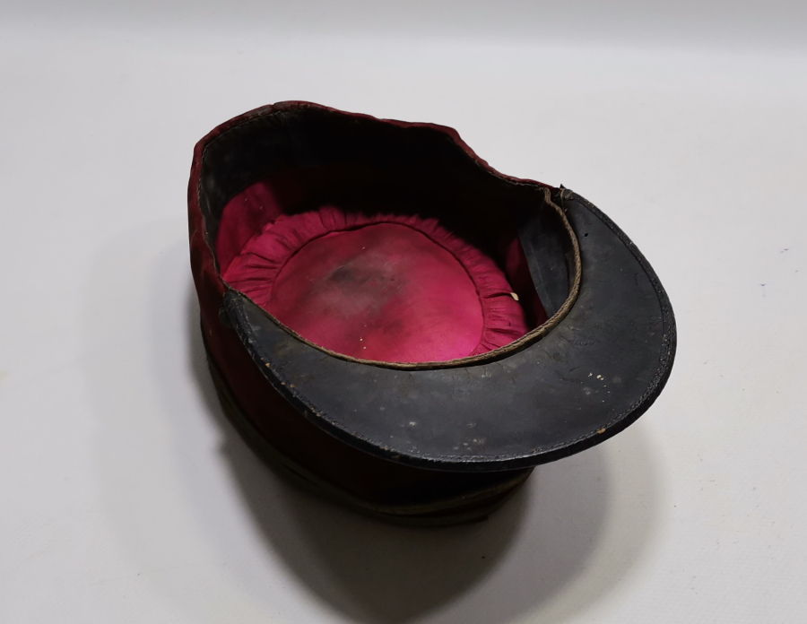 KURTULUŞ SAVAŞI DÖNEMİ GÜMÜŞ SIRMALI ÇOK NADİR YUNAN SUBAY ŞAPKASI