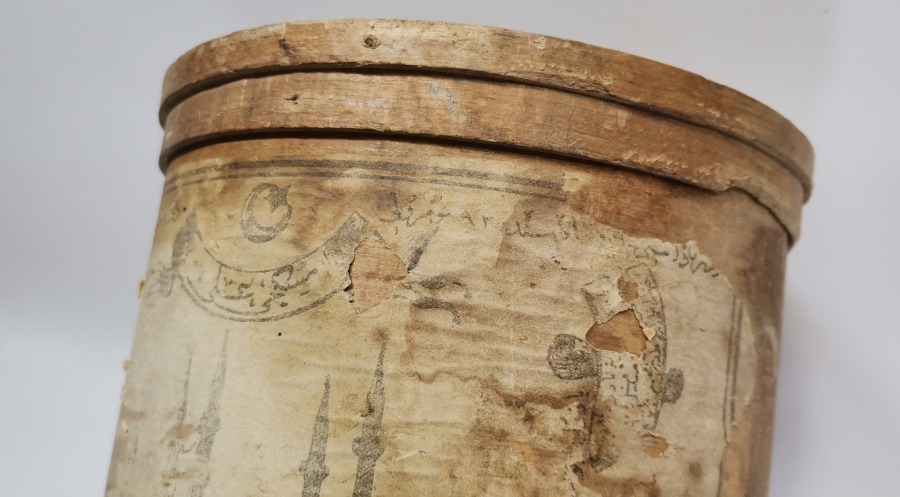 OSMANLI DÖNEMİ ÇOK NADİR BÜYÜK BOY MİSK - KOKU KUTUSU